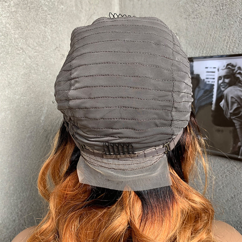 16" T30 Curly Lace Front Human Hair Wigs