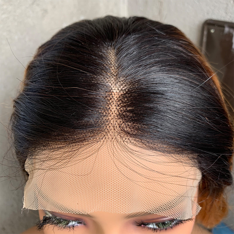16" T30 Curly Lace Front Human Hair Wigs