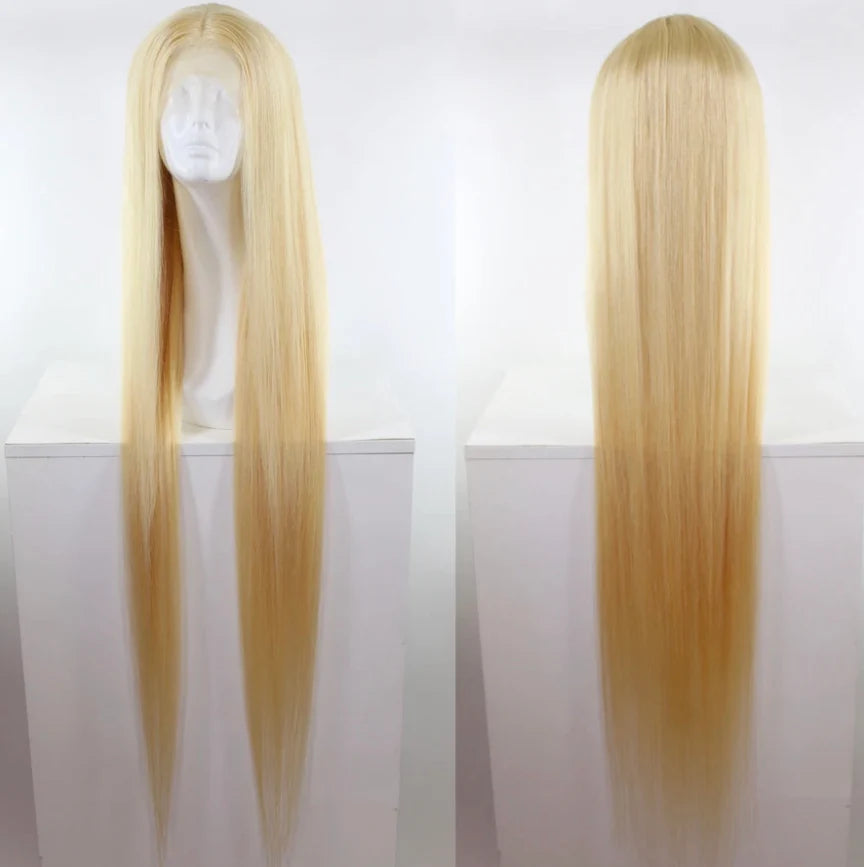Blonde 613 Body Wave Lace Front Human Hair Wigs