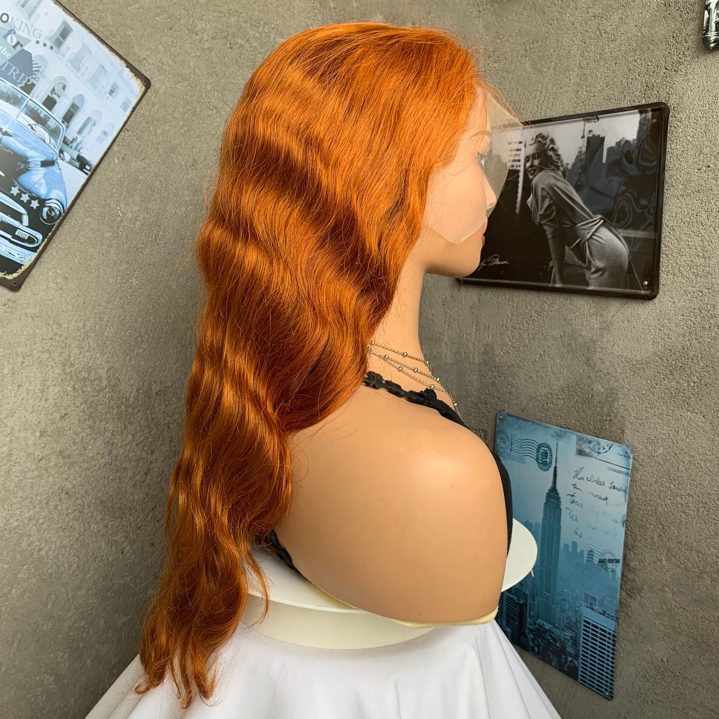22" 28R Body Wave Lace Front Human Hair Wigs