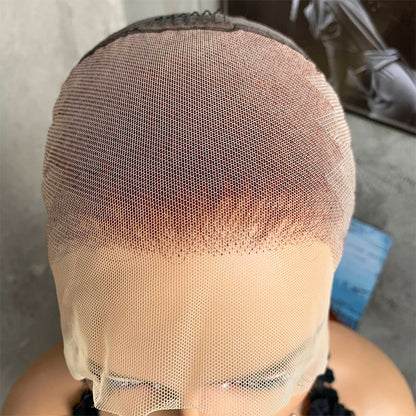 20" Reddish Brown Straight Lace Front Human Hair Wigs