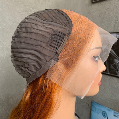 22" 28R Body Wave Lace Front Human Hair Wigs