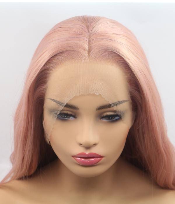 26" Colored Body Wave Lace Front Human Hair Wigs